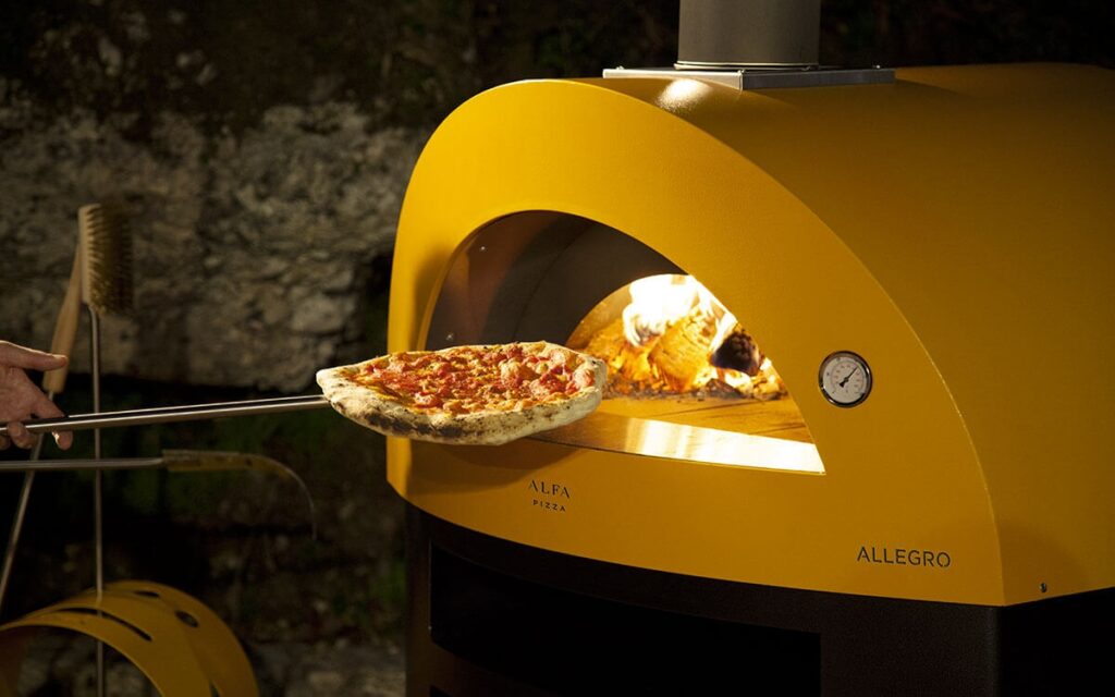 Alfa Pizzaoven ALLEGRO Top Geel