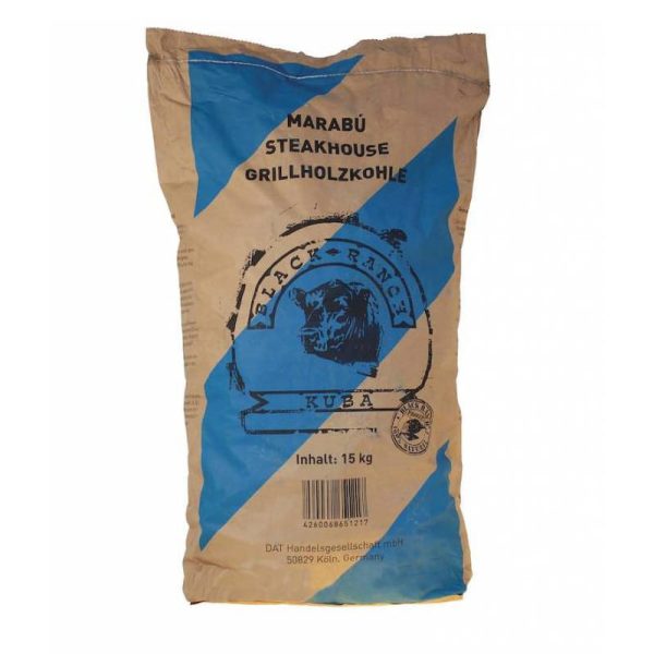 Black Rach Marabu Houtskool (15 kilo) zak uit Cuba