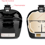 Primogrill Kamado Rond Met aspook en Grilltang