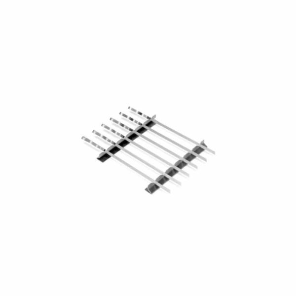 Steven Raichlen Stainless Kabab Rack with 6 Skewers Set