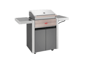 Beefeater 1500 Series - 3 Bnr BBQ & Cabinet S/Bnr Trolley