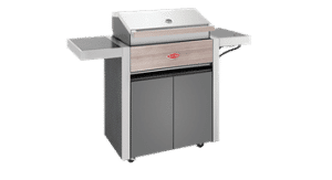 Beefeater 1500 Series - 4 Bnr BBQ & Cabinet S/Bnr Trolley