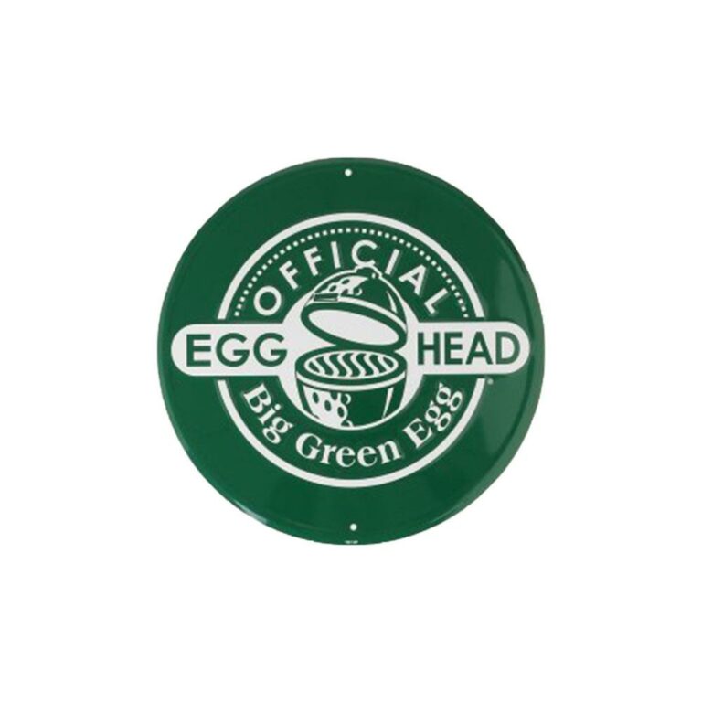 Big Green Egg Round geen sign official Egghead