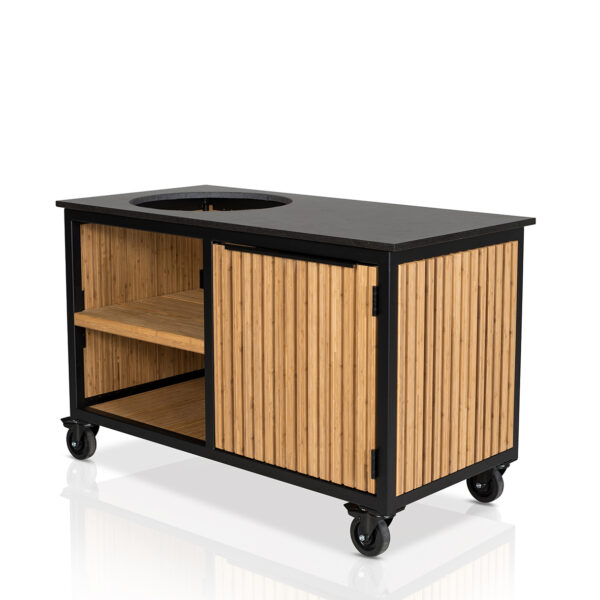Fraaii Buitenkeuken Bamboo Natural Rhombus Storage XL - Afbeelding 3