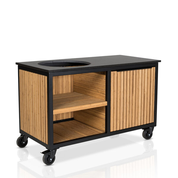 Fraaii Buitenkeuken Bamboo Natural Rhombus Storage XL - Afbeelding 2