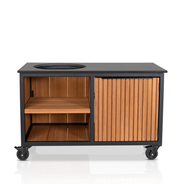 Fraaii Buitenkeuken Bamboo Teak Oil Rhombus Storage XL
