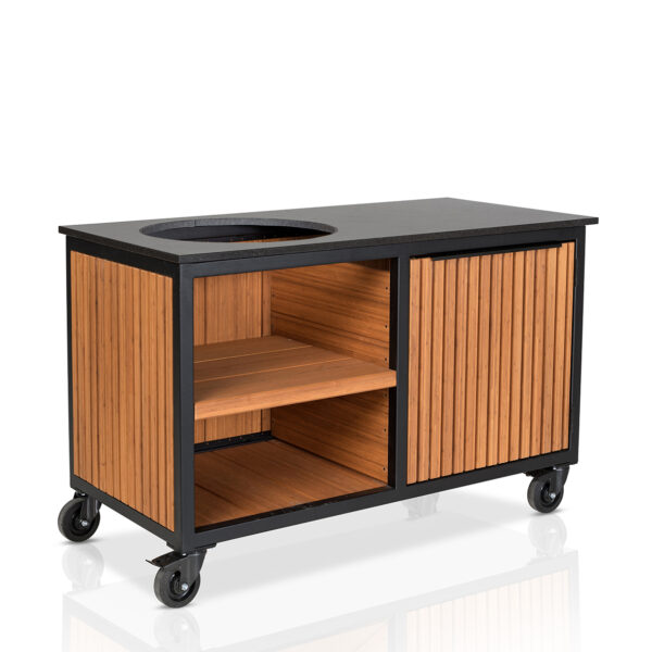 Fraaii Buitenkeuken Bamboo Teak Oil Rhombus Storage XL - Afbeelding 3