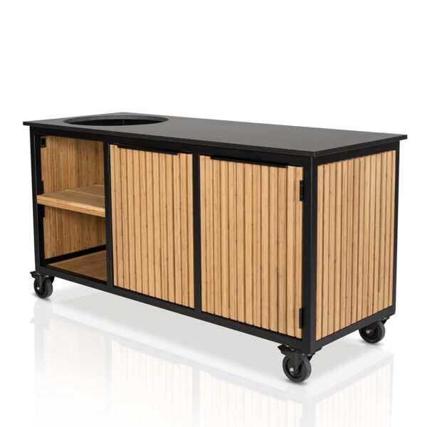 Fraaii Buitenkeuken Bamboo Natural Rhombus Inferno - Afbeelding 2