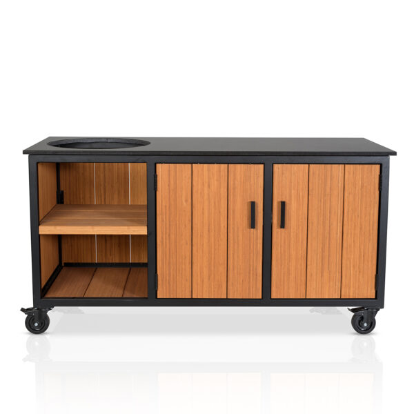 Fraaii Buitenkeuken Bamboo Teak Oil Inferno