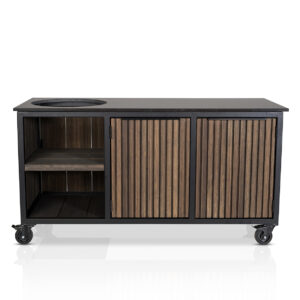 Fraaii Buitenkeuken Bamboo Graphite Rhonbus Inferno