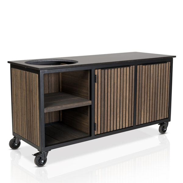 Fraaii Buitenkeuken Bamboo Graphite Rhombus Inferno XL - Afbeelding 2