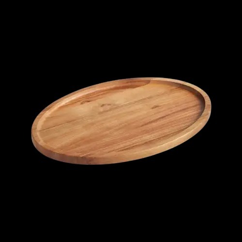 Victoria Acacia for 34 x17 cm Oval serving Gridlle