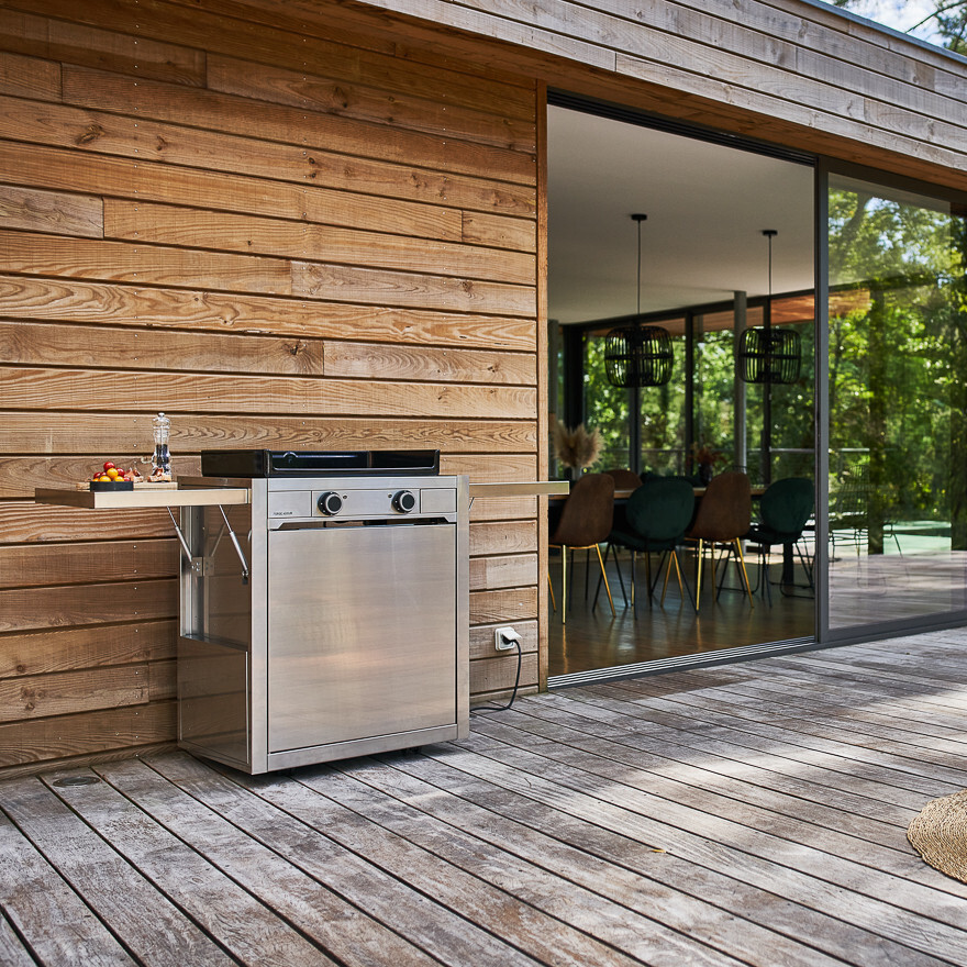 Forge Adour modern elektrisch 60 inox