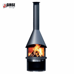 Buiten Haard Girse Design Duo Type 1 Zwart