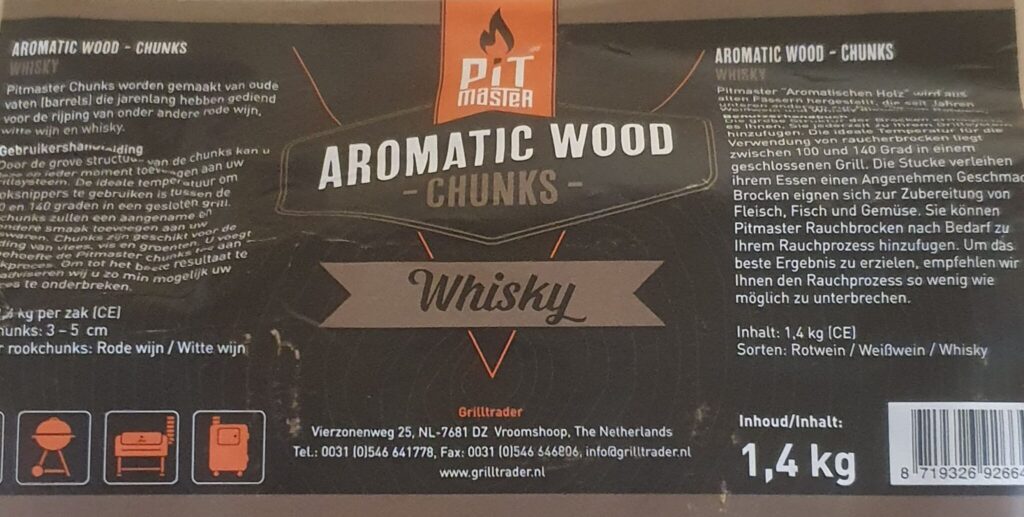 Whiskey Chunks Label 1
